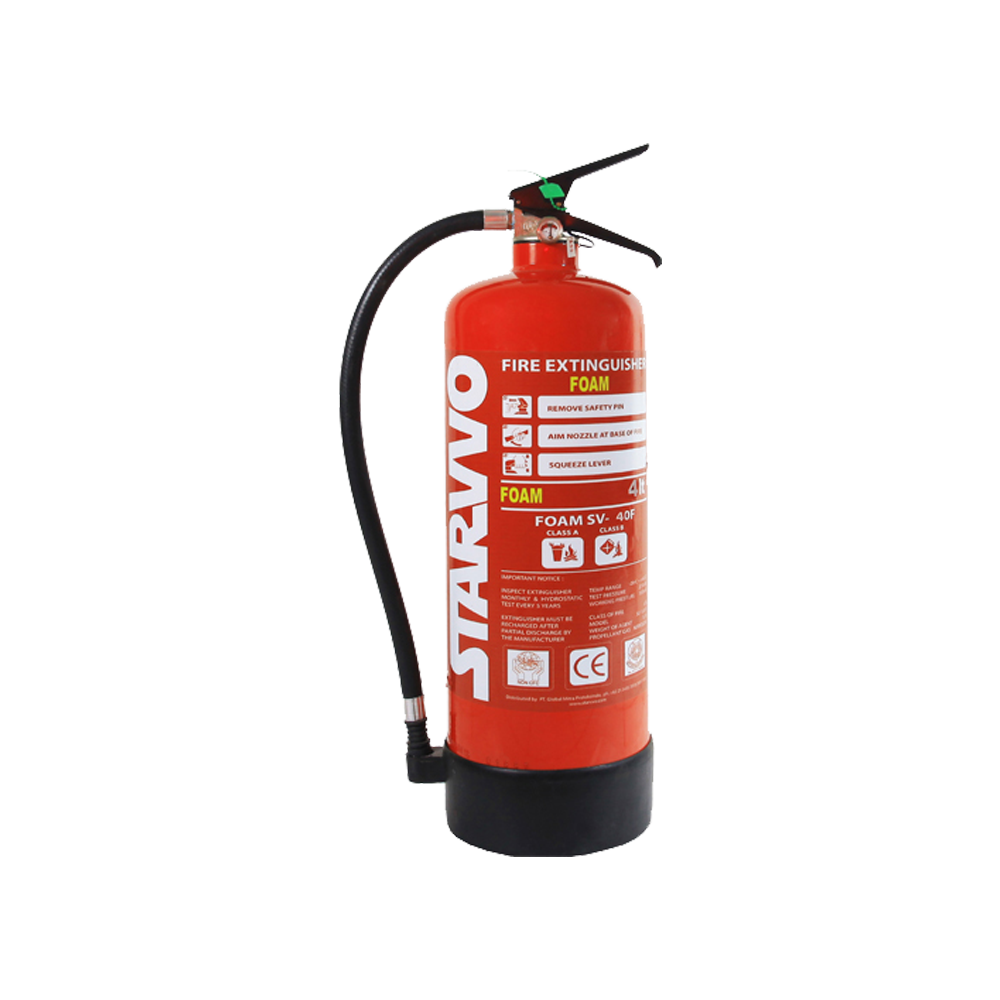 STARVVO Foam AFFF Fire Extinguisher 4 Kg